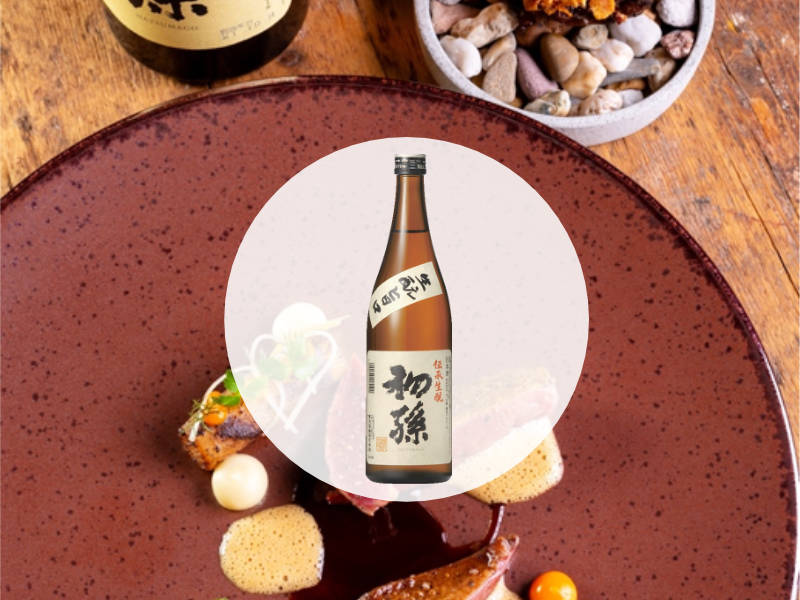 Hatsumago Kimoto Tradition / Taube auf der Karkasse gegrillt